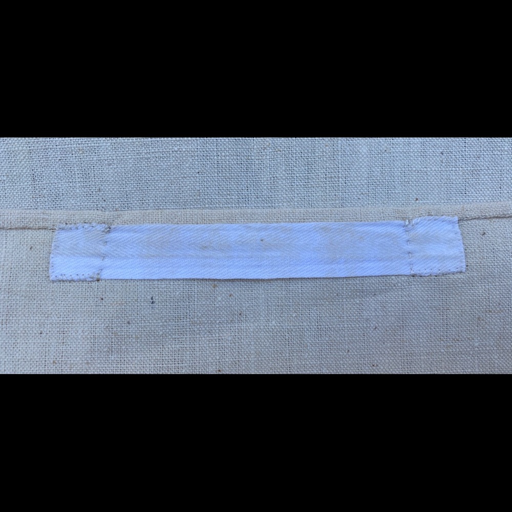 1 Vintage French Métis Linen Towel Cloth mon “AB” - Picture 6 of 11